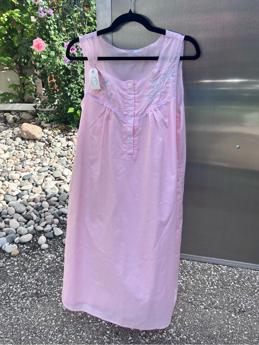 Vintage embroidered nightgown